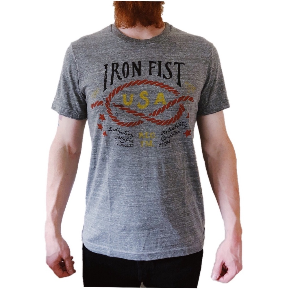 Men’s Iron Fist U.S.A Logo Tee